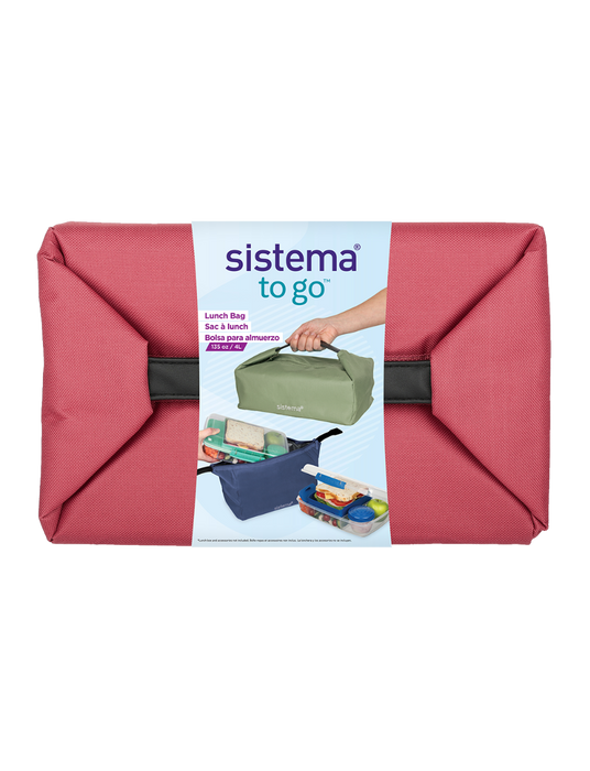 حقيبة الغداء بسعة 4 لترات مع عزل آمن ومقبض مدمج من Sistema