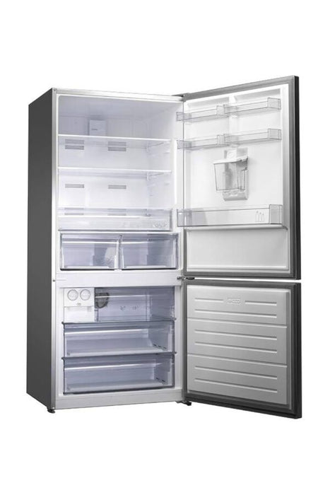 ثلاجة شارب فريزر سفلي 725 لتر WATER DISPENSER ستانلس A+