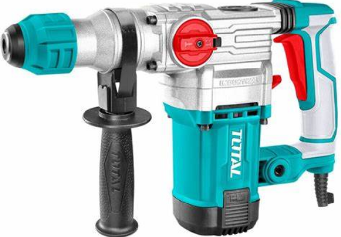 دريل همر كهرباء SDS تكسير 1500 وط من Total بقوة 220-240 فولت وميزات أمان متقدمة