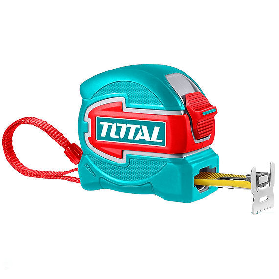 متر قياس ثقيل 5 متر توتال ذو تصميم متين وسهل الاستخدام لقياسات دقيقة من Total