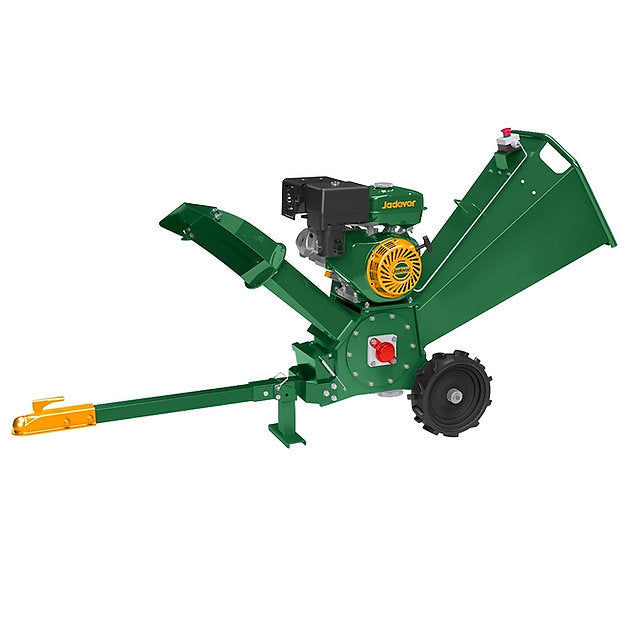 فرامة أغصان 15 حصان بنزين Jadever مع كفاءة تقطيع حتى 1000 كجم/ساعة من Jadever
