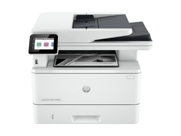 طابعة HP LASER PRO 4103FDW عالية الجودة، طباعة سريعة وتصميم مدمج للاستخدام المتعدد