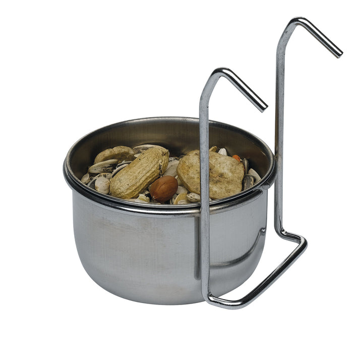 مغذي صغير فولاذي للببغاوات من Ferplast