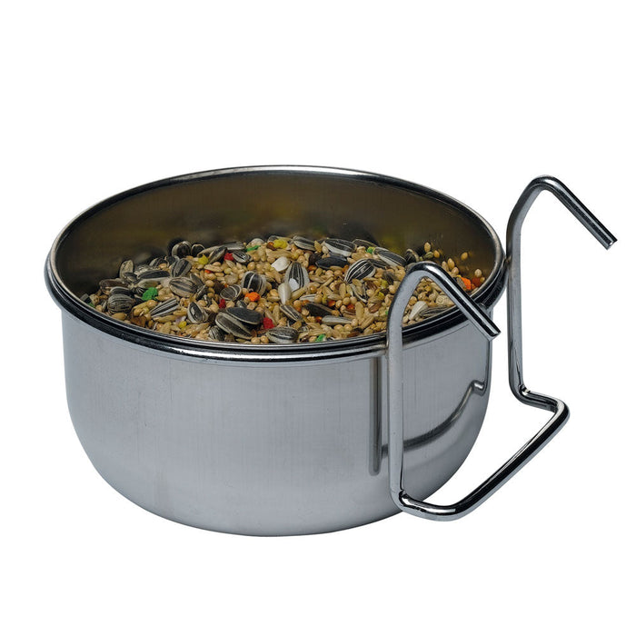 مغذي صغير فولاذي للببغاوات من Ferplast