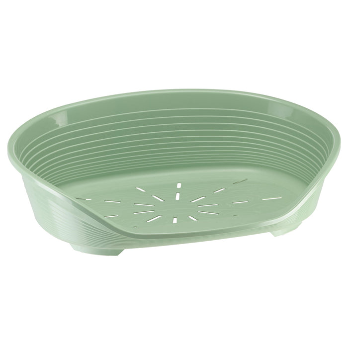 سرير بلاستيكي أزرق مقاس 4 للكلاب من Ferplast