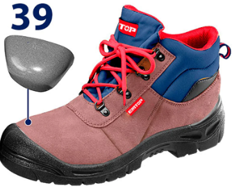 حذاء سلامة عامة شامواه عدة قياسات من EMTOP فوزي باطا