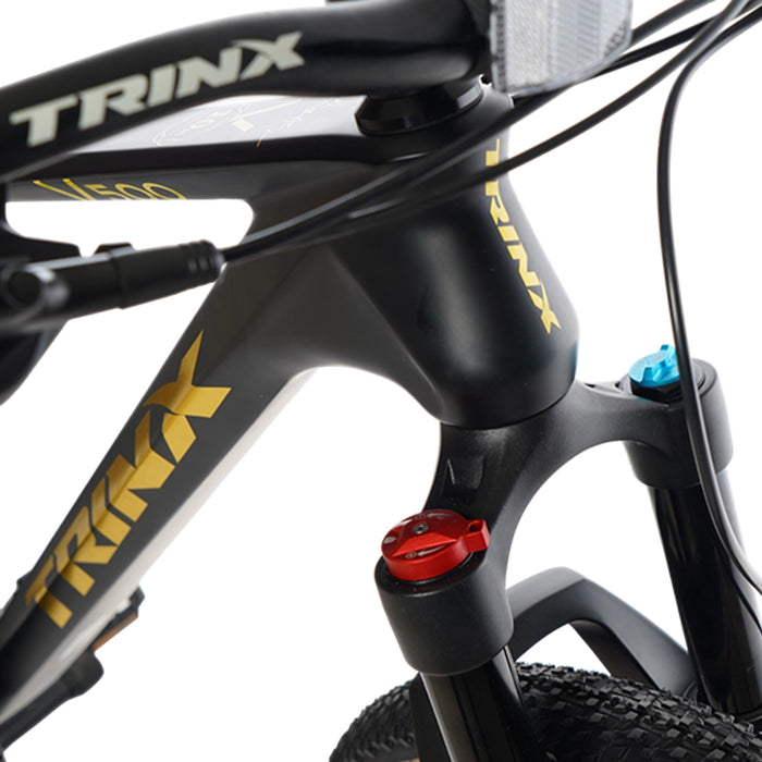 دراجات هوائية جبلية احترافية كاربون TRINX V500 بحجم 29 إنش ونظام شيمانو