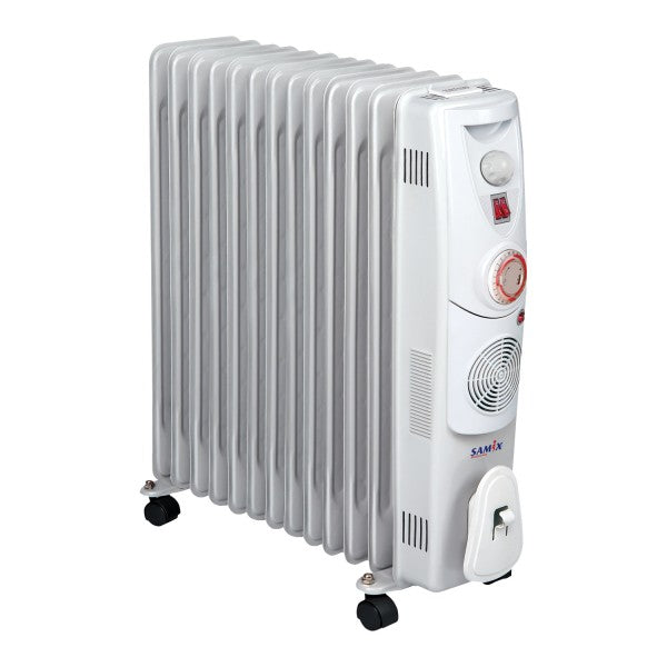 رديتر زيت كهربائي سامكس SNK-52-13 بقدرة 2900 وات وعدد 13 إصبع لتدفئة مثالية