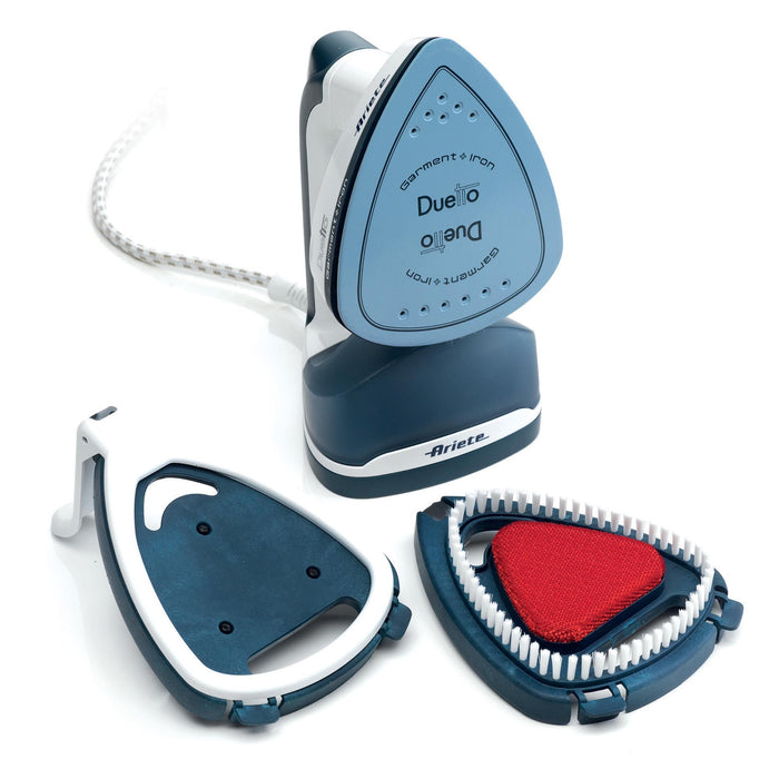 مكواة بخار 1000 واط من Ariete Duetto 6246 - أبيض وأزرق
