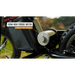 دراجة MX125 ترابية حمراء وسوداء، وزن 33.1 كجم، سرعة 16 كم/ساعة، مثالية للمغامرات وعرضة للتضاريس. من ريزر