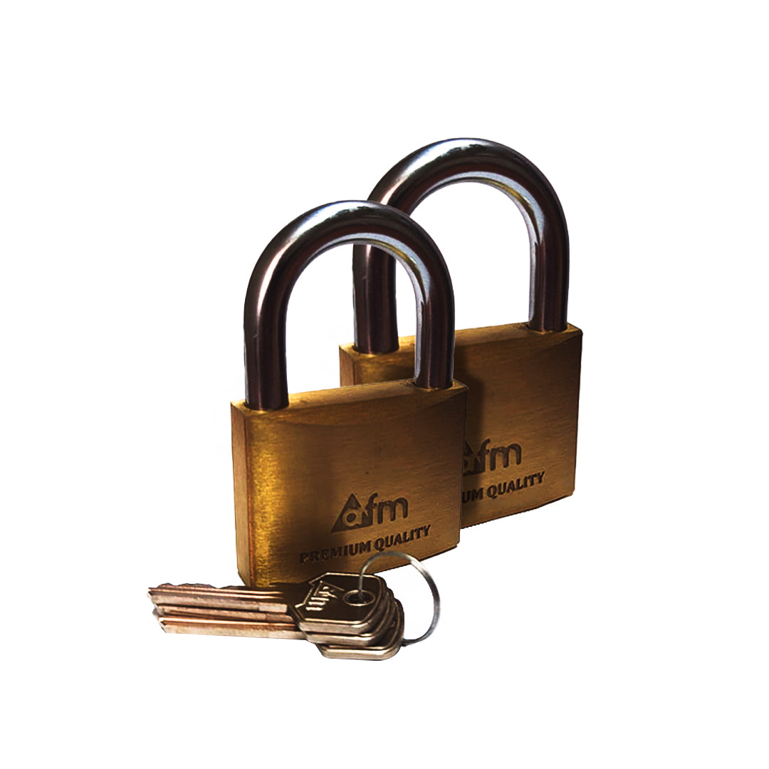 Heavy brass padlock in several sizes from Ahram