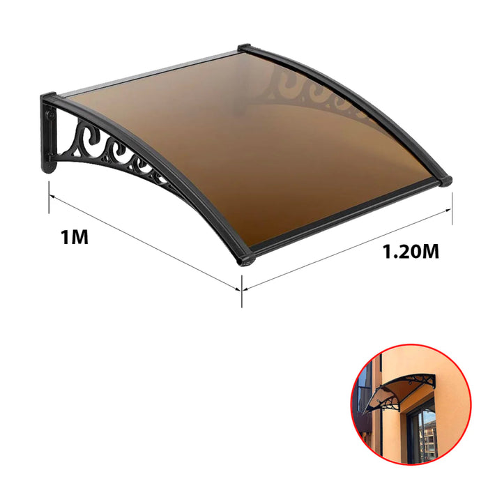 Awning for doors, windows and patios 1x1.20 metres 