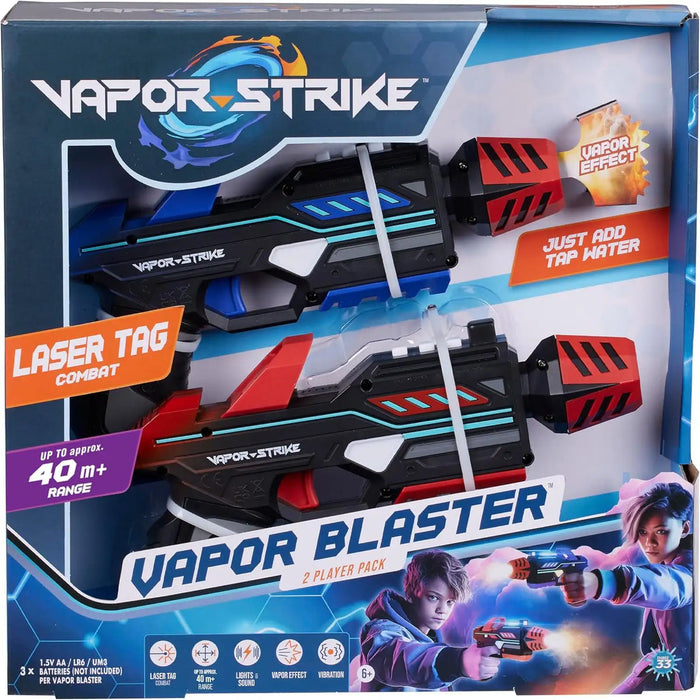 حزمة فايبر بلاستر توين من Vapor strike لتجربة لعب مثيرة وآمنة للأطفال فوق 6 سنوات