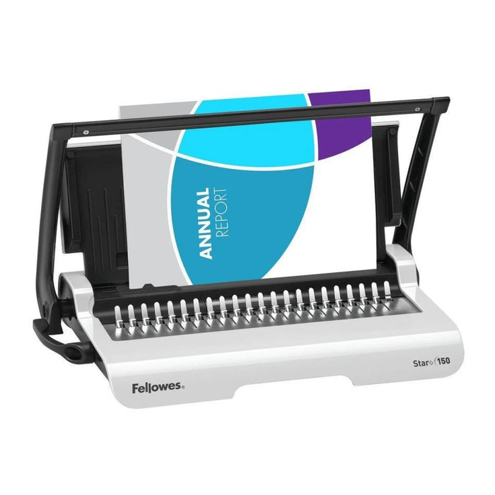آلة تجليد يدوية Star 150 لمقاس A4 بسعة ربط 150 ورقة من Fellowes