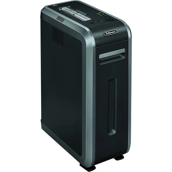 آلة تمزيق ورق 125Ci بقطع متقاطع وهيكل متين سعة 20 ورقة من Fellowes