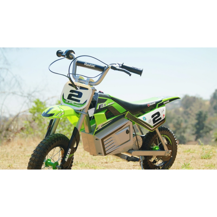 SX350 ديرت روكت مكغراث - أخضر بإطارات 12" لتحسين تجربة القيادة على جميع التضاريس من ريزر