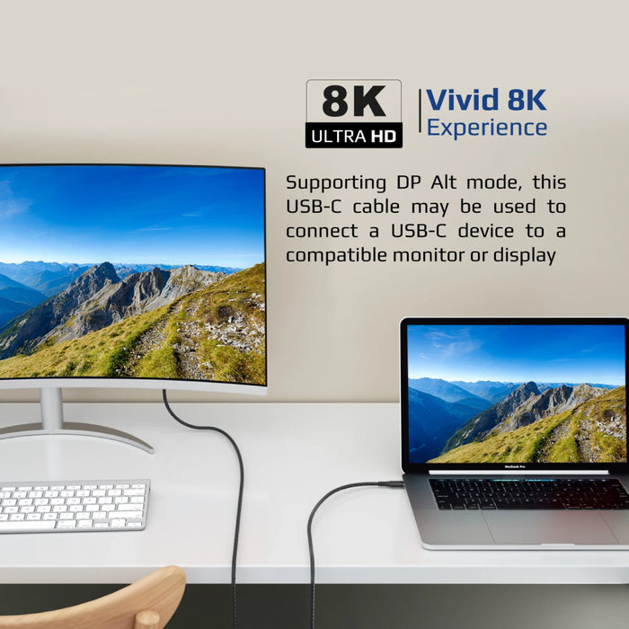 كابل شحن USB بطول 2 متر يدعم الشحن السريع للهواتف الذكية من PROMATE