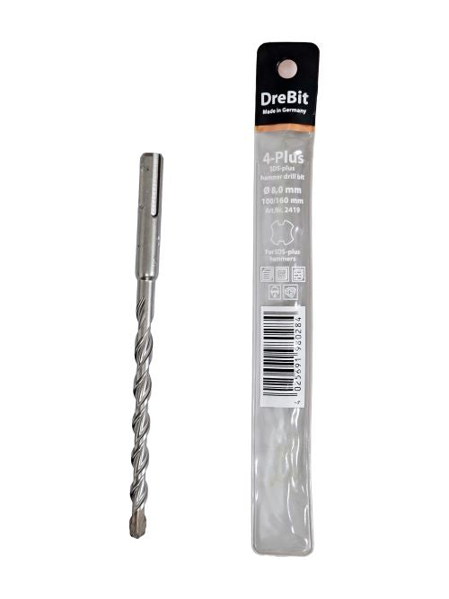 ريشه همر باطون الماني 8 ملم 24661 DREBIT SDS 8*160m