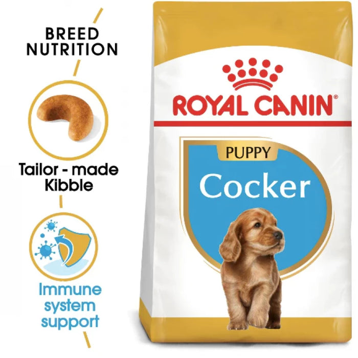 طعام جاف لجِراء كوكر لدعم المناعة والجلد والفرو، 3 كجم من Royal Canin