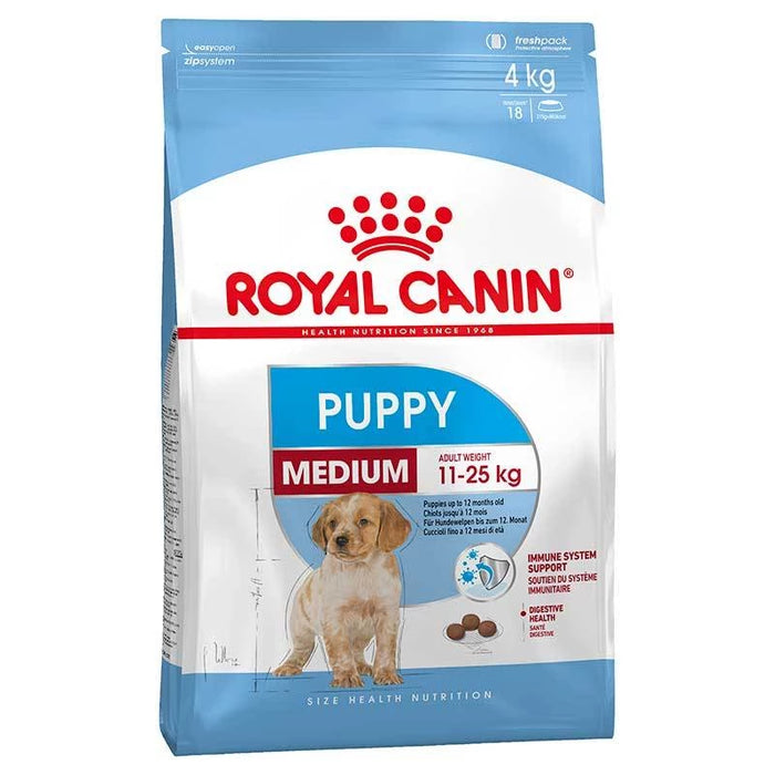 طعام جاف للجِراء المتوسطة لدعم المناعة والوزن الصحي، 4 كجم من Royal Canin