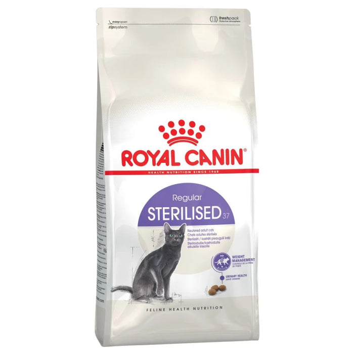 طعام جاف للقطط المعقمة للحفاظ على الوزن وصحة البول، 2 كجم من Royal Canin