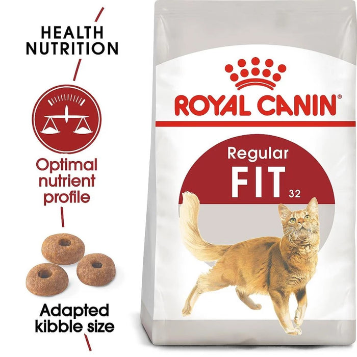 طعام جاف للقطط البالغة (1-7 سنوات) للتحكم بكرات الشعر، 15 كجم من Royal Canin