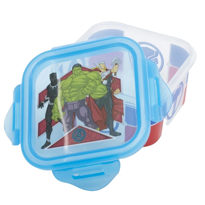 Avengers 290ml Airtight Square Lunch Box Container