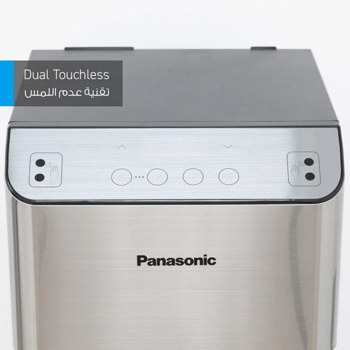 Panasonic Bottom Loading Water Cooler (3 Taps) Black Steel 