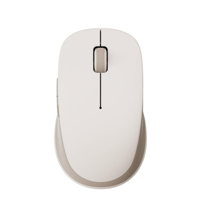 ماوس لاسلكي ثنائي الوضع 2 أبيض 2.4GHz وبلوتوث BHR8849GL بدقة 1200 DPI