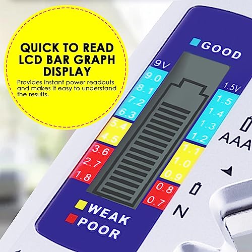 Digital Battery Tester with LCD Display Digital Battery Tester with LCD Display
