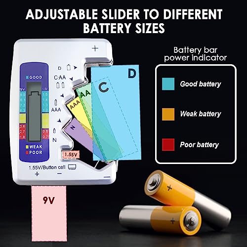 Digital Battery Tester with LCD Display Digital Battery Tester with LCD Display