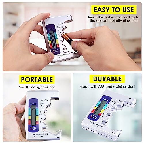Digital Battery Tester with LCD Display Digital Battery Tester with LCD Display