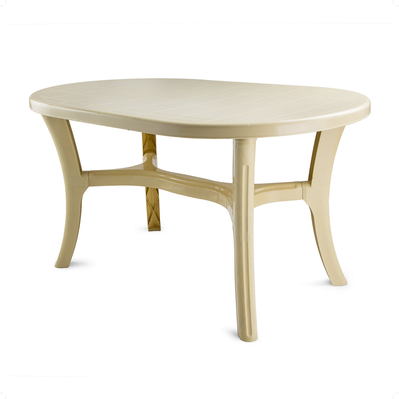 Samba Plastic Oval Table - Practical for Home and Garden Samba Plastic Oval Table - Practical for Home and Garden