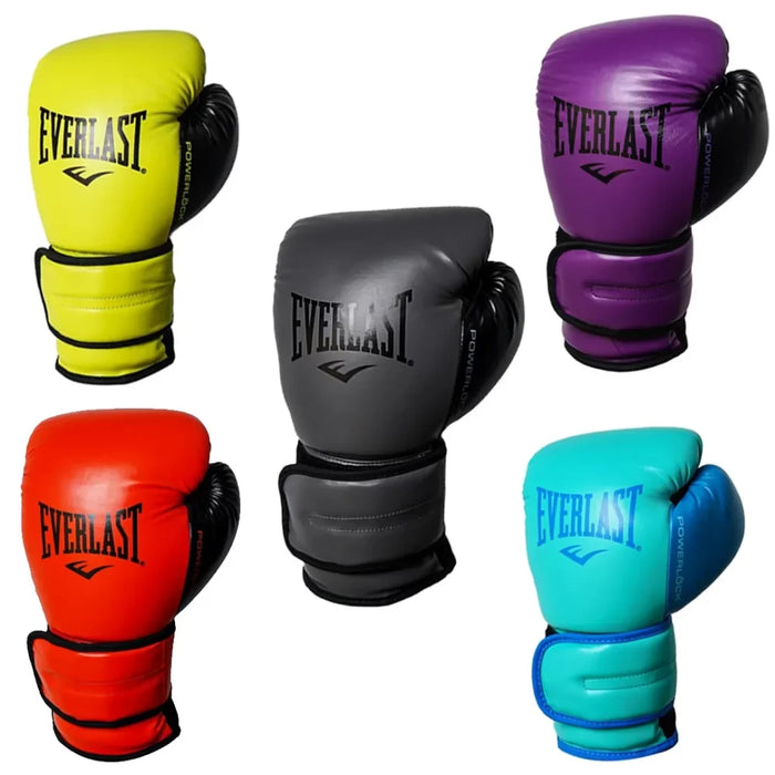 قفازات ملاكمة EVERLAST التدريبية، متينة ومريحة مع حماية للمعصم