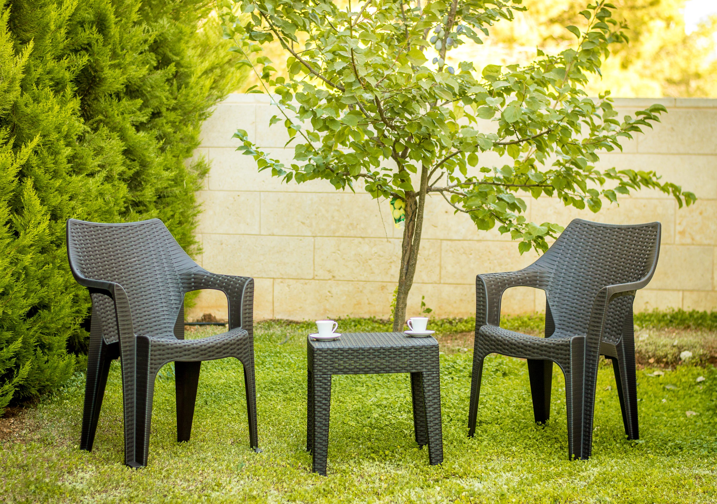 Samba Bubble Rattan Plastic Armchair Samba Bubble Rattan Plastic Armchair