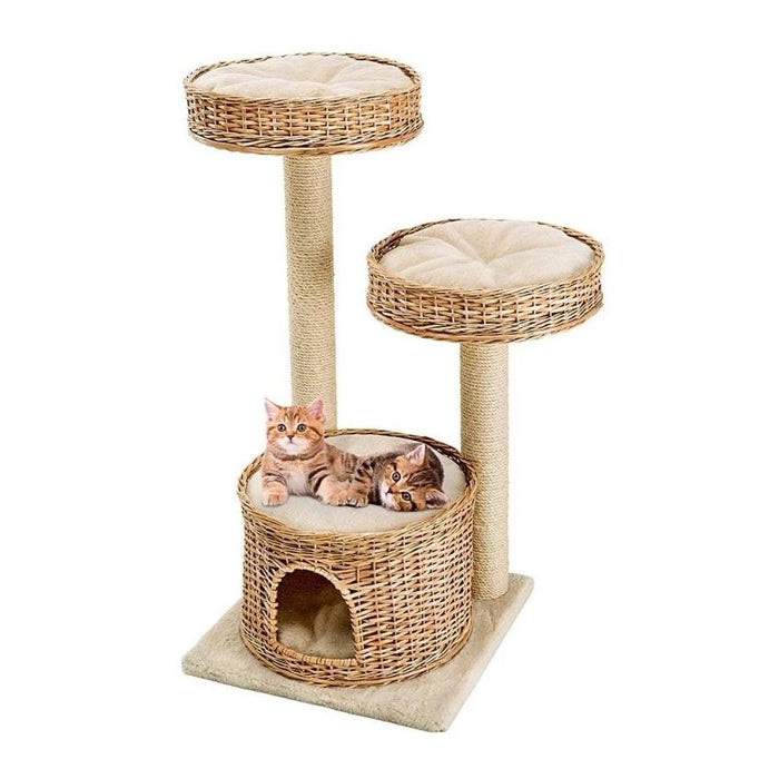 شجرة قطط AMIR خشبية بوسائد من Ferplast