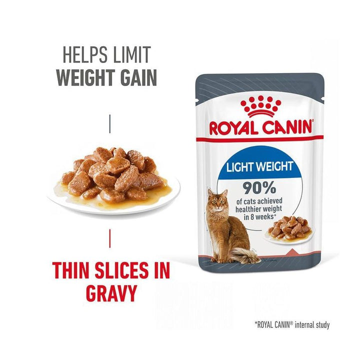 طعام رطب للقطط للتحكم بالوزن، 12×85غ من ROYAL