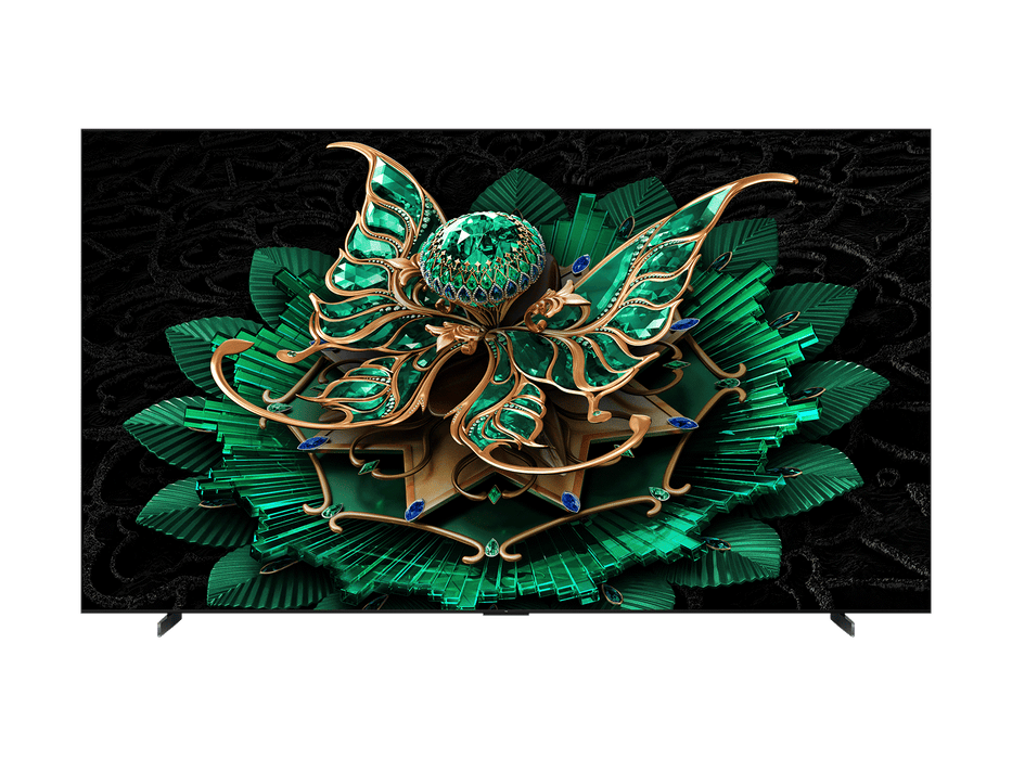 تلفزيون TCL C7K QD-MiniLED 115 بوصة 4K - HDR 3000 نيت، صوت ONKYO 4.2.2