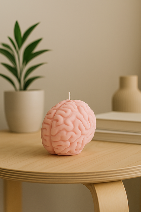 مجموعة شموع القلب والعقل (Heart & Mind) - 3 قطع شمع صويا طبيعي بعطر الفانيليا والياسمين