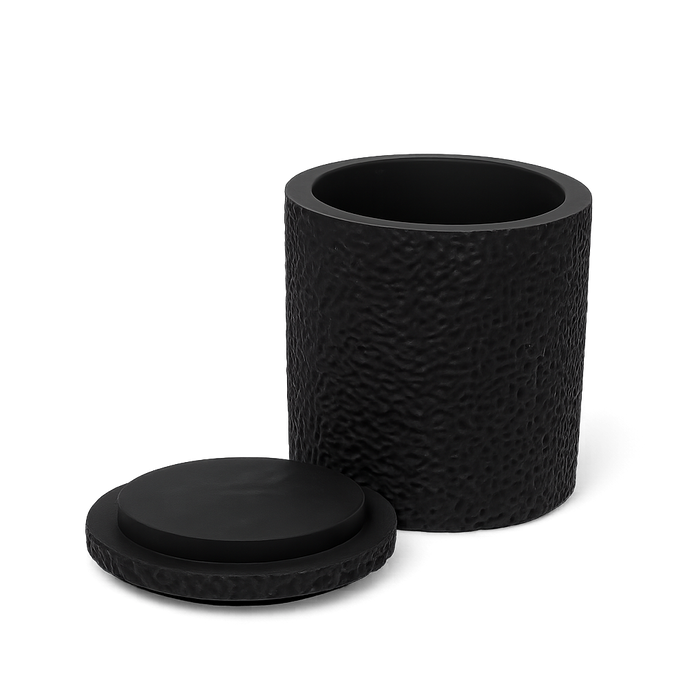 شمعة Stone Cande الفاخرة حجر مصقول يدويًا، شمع طبيعي معطر، قطعة ديكور دائمة