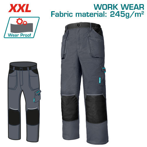 Total TSP6022.XXL بنطلون عمل