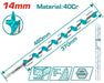 ريشة حفر خشب حلزوني 14*460 ملم Total TAC3514