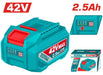 Total TFBLI42251 بطارية 42 فولت 2.5 أمبير