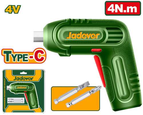 مفك شحن 4 فولت 4 نيوتن Jadever JDCV4628