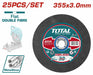 Total TAC2303558 فيبر قص حديد 14 أنش