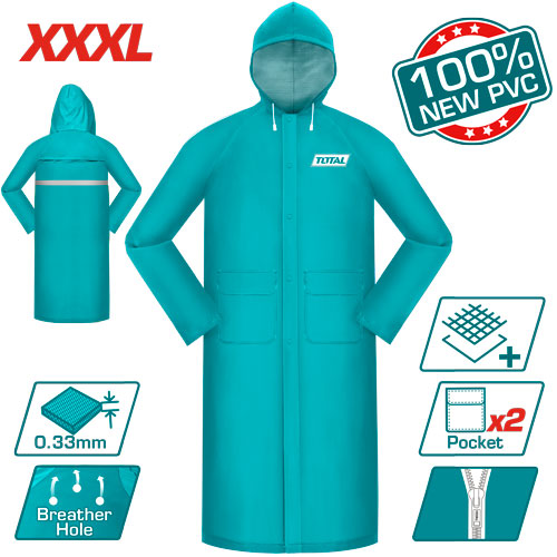Total THTRC031.XXXL مريول مطري