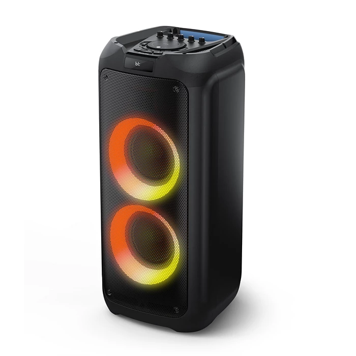 سماعة حفلات فيليبس 80 واط مع 10 أضواء RGB وجودة صوت مميزة