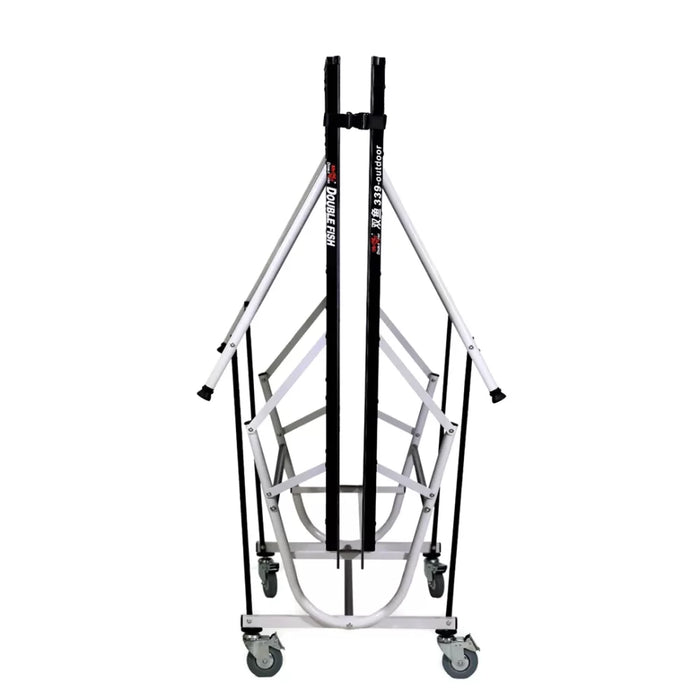 طاولة تنس Double Fish DF-339 للاستخدام الداخلي والخارجي، مقاومة للماء وقابلة للطي