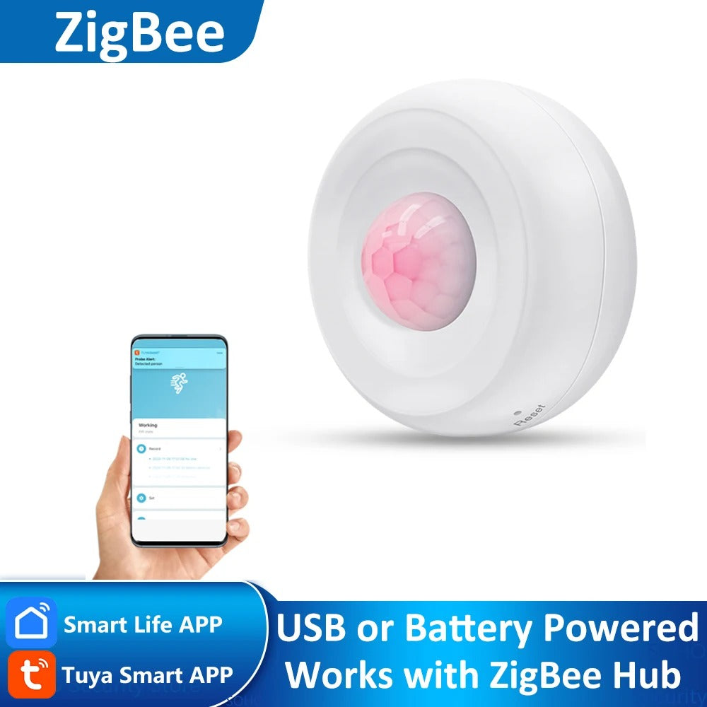 مستشعر وجود الإنسان ومستشعر ضوء- Zigbee مستشعر وجود الإنسان ومستشعر ضوء- Zigbee