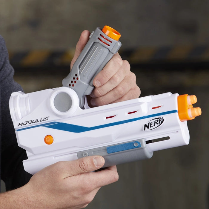 ندفة نيرف N-Strike Modulus Mediator بكليب 6 قذائف وبناء سلاحك الخاص من هاسبرو